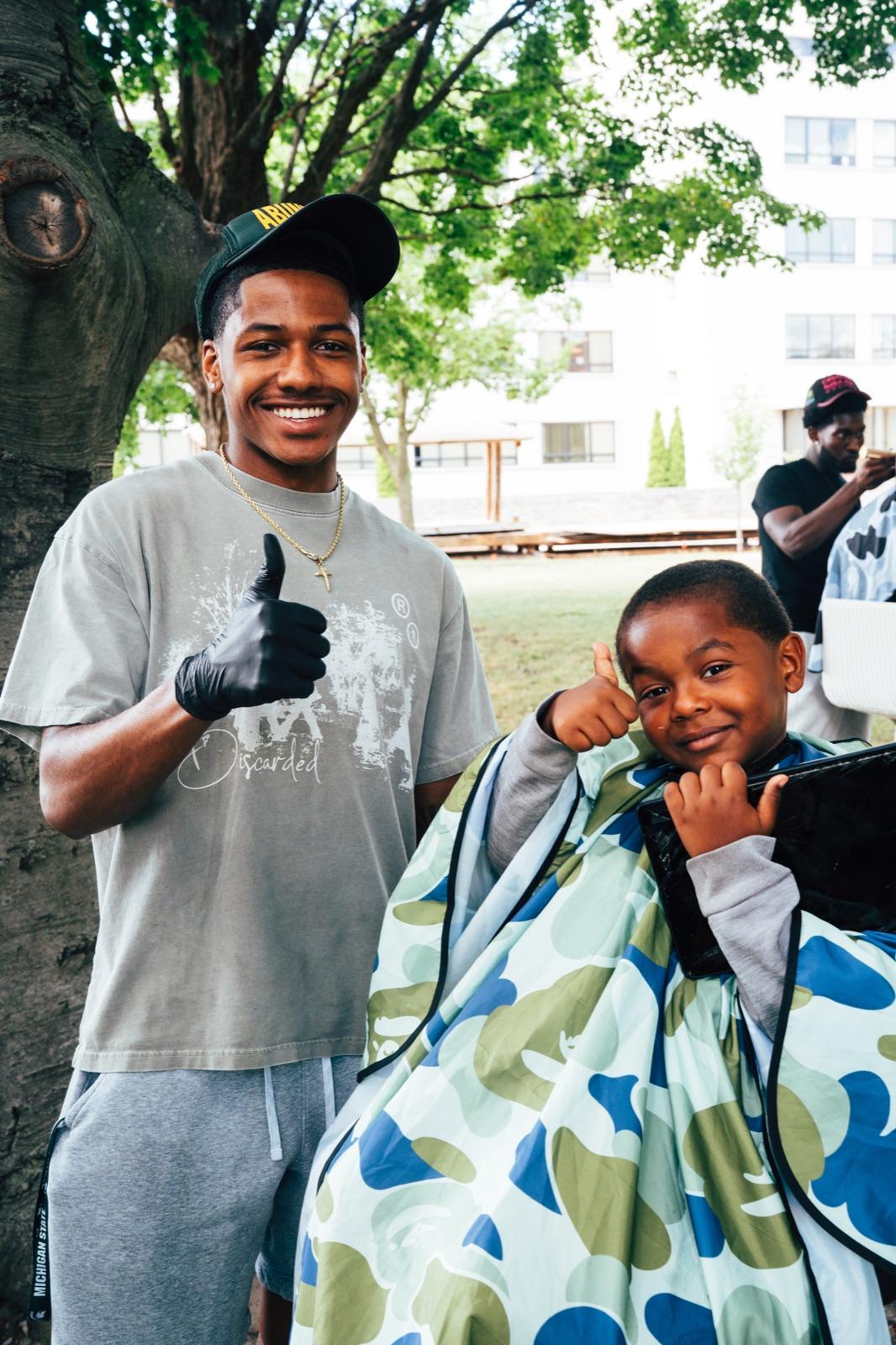 Kids haircut by Cuts by Scrap
